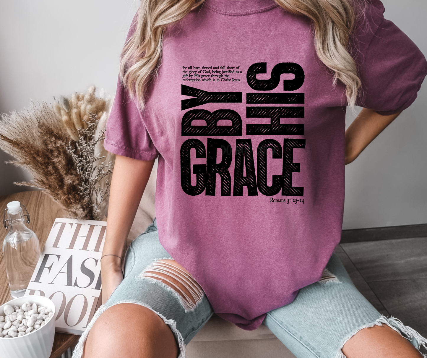 By his Grace Romans 3:23-24-DTF