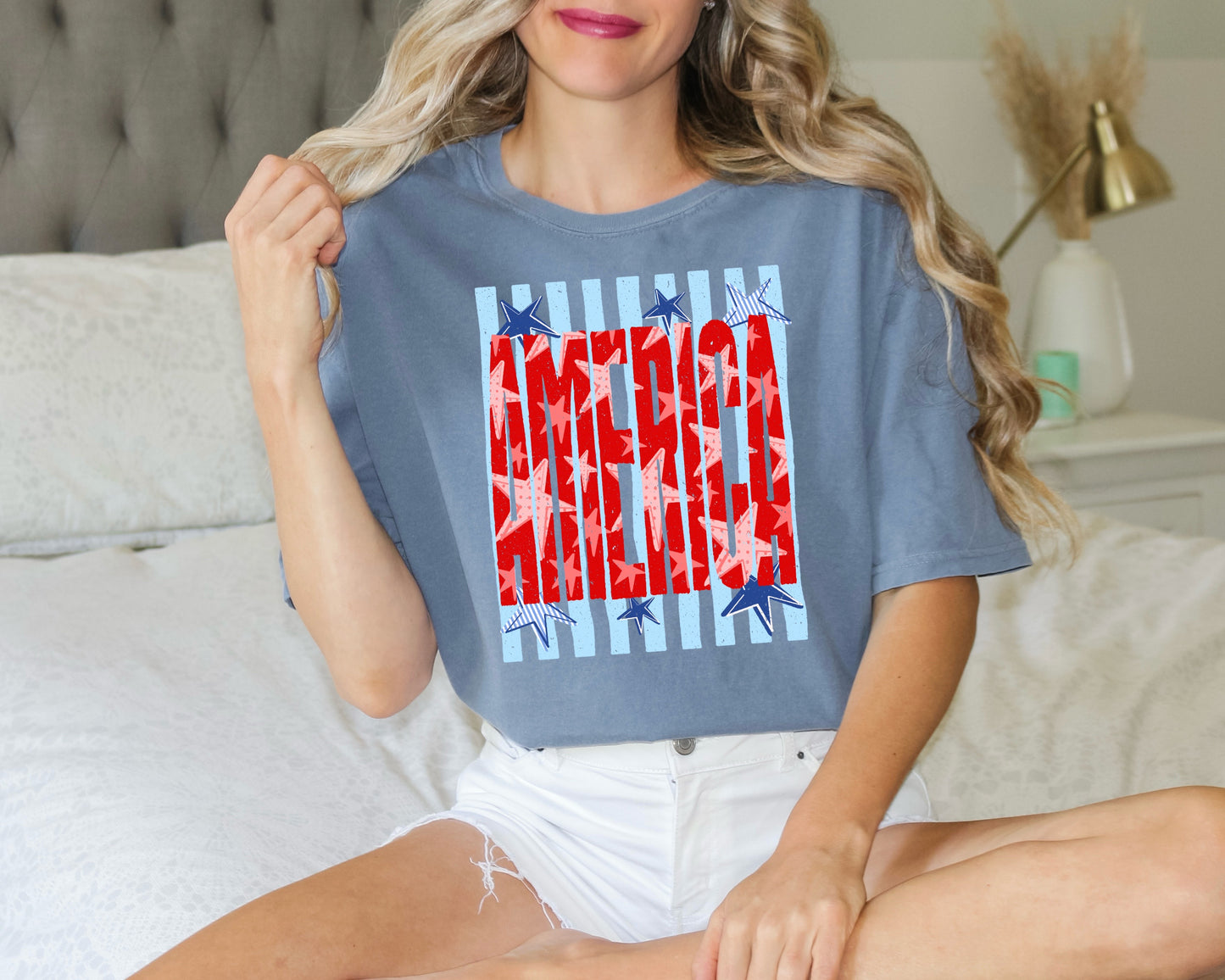 America stripes- DTF&UV