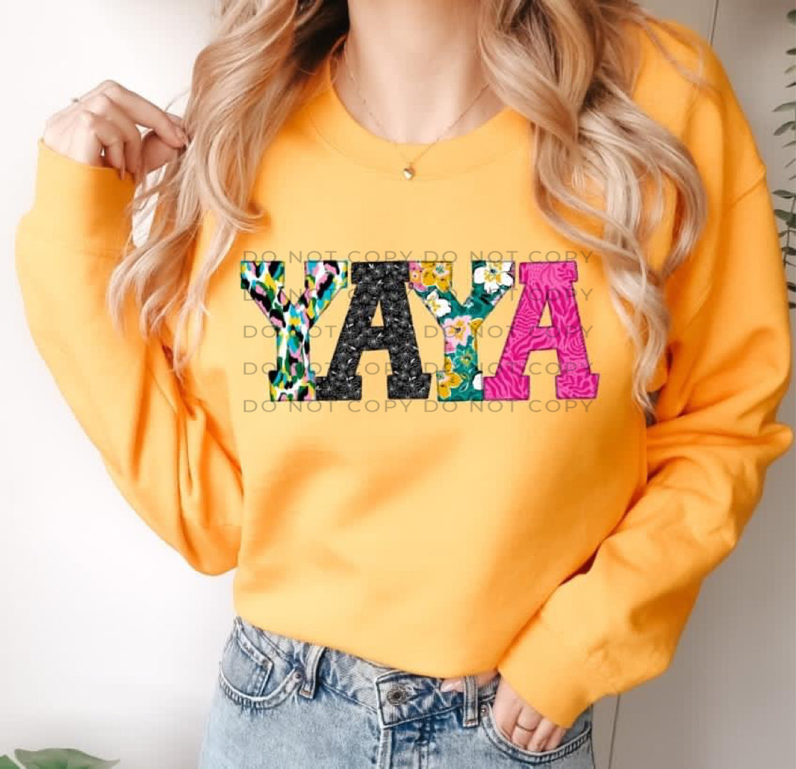 Yaya Mixed Prints DTF