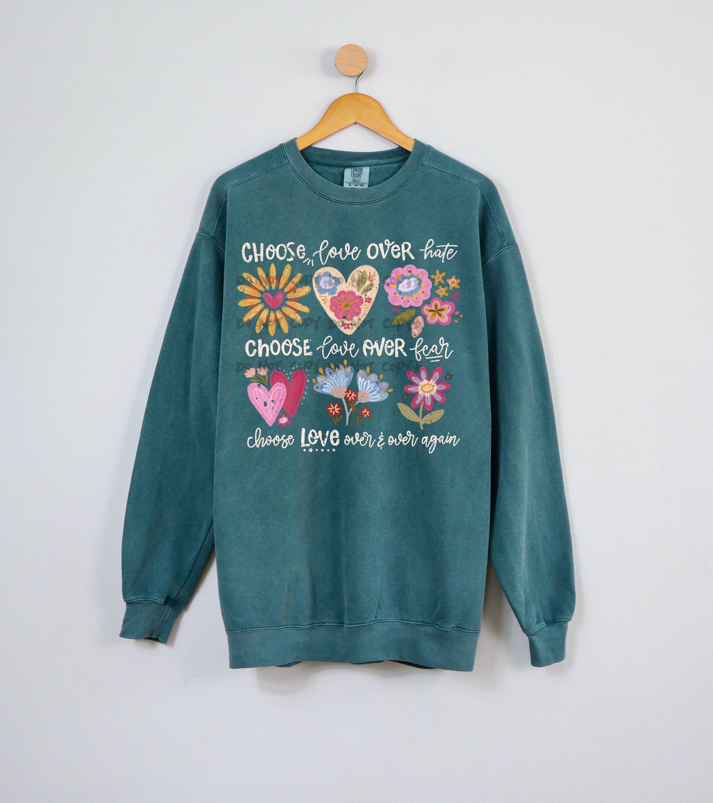 Choose love over hate-DTF