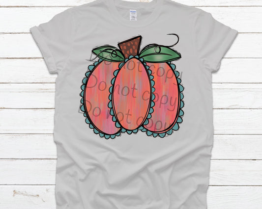 Painted pumpkin-DTF