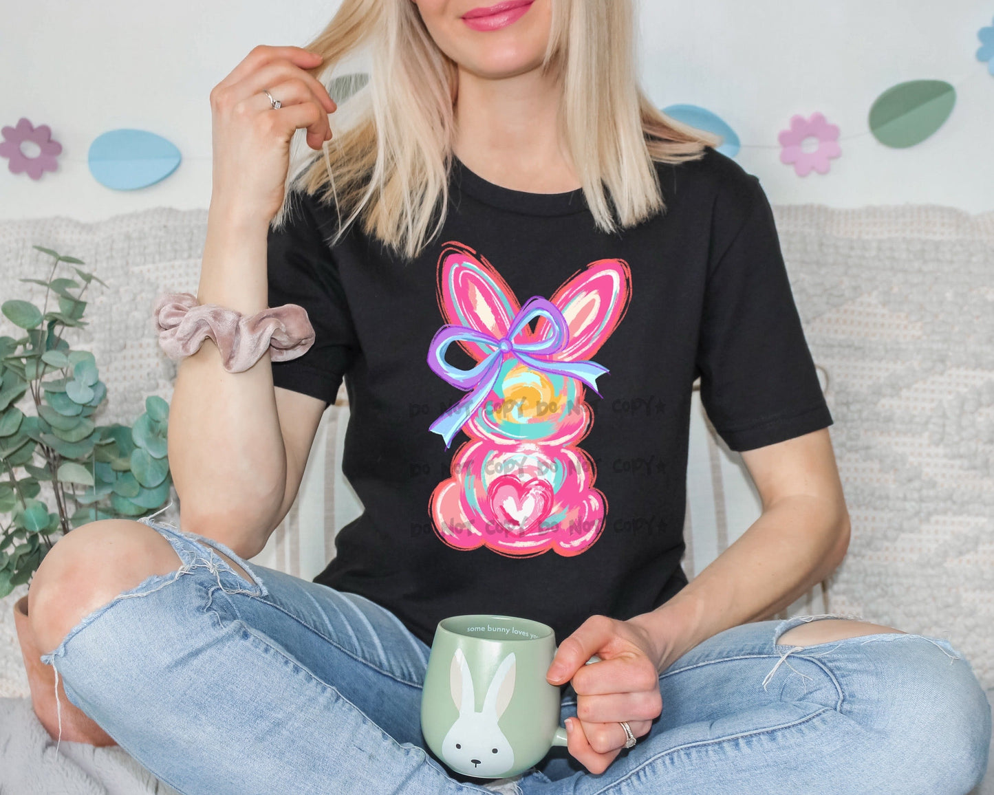 Bright Easter Bunny-DTF