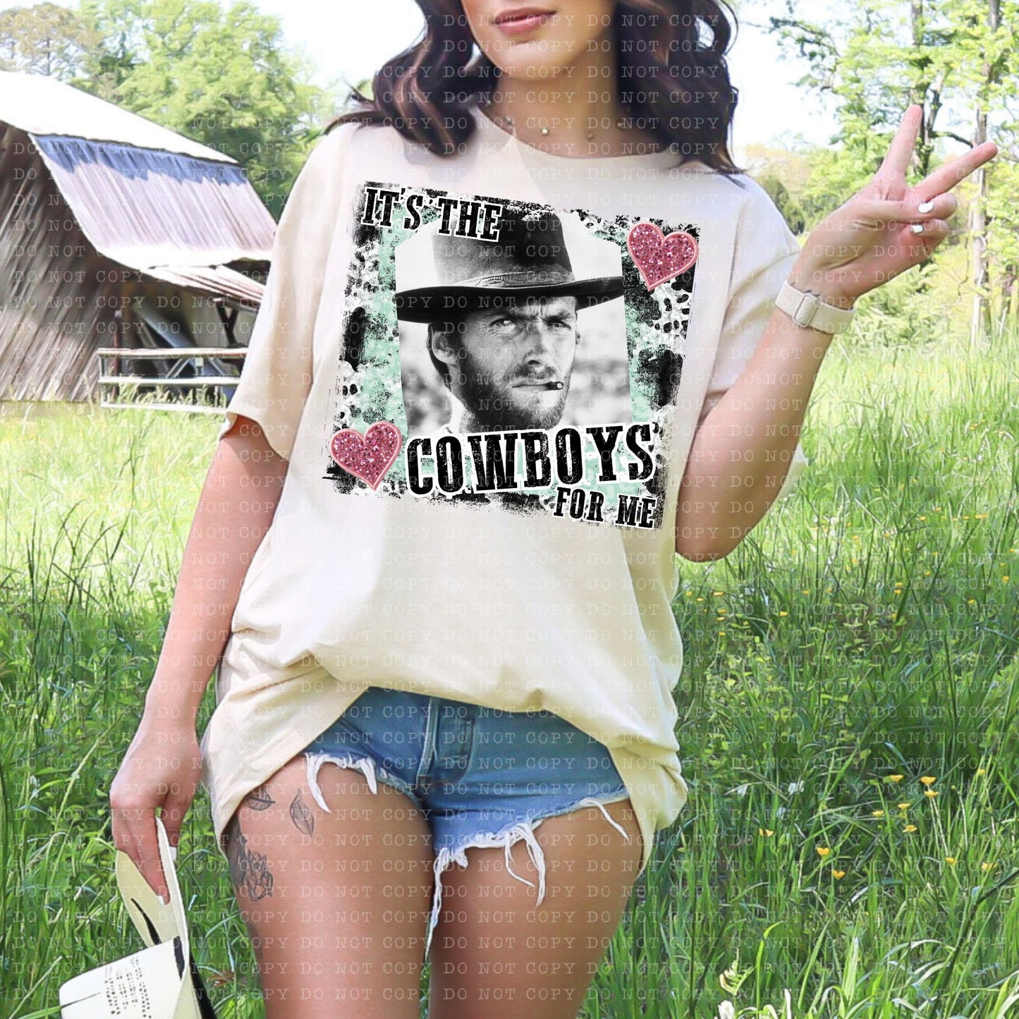 Its the Cowboys for me (all dropdown)-DTF