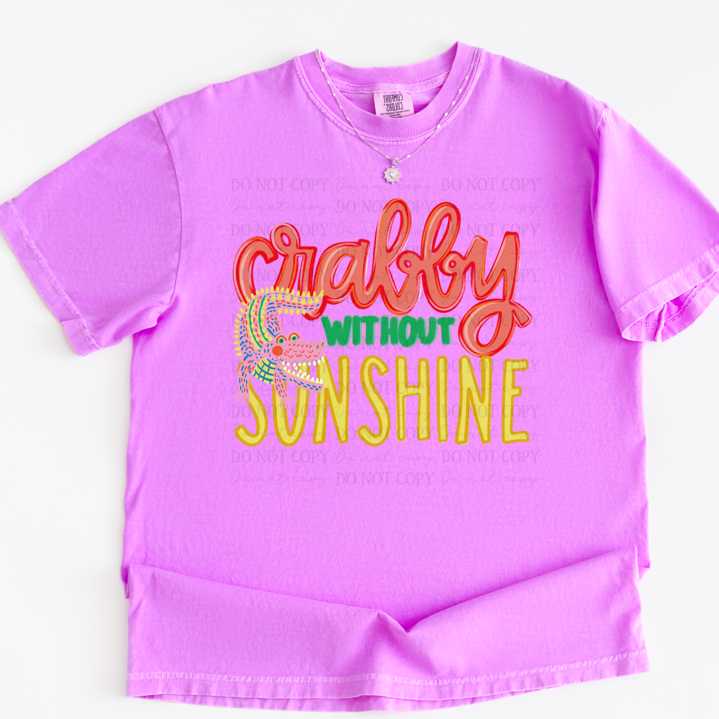 CRABBY WITHOUT SUNSHINE -DTF&UV