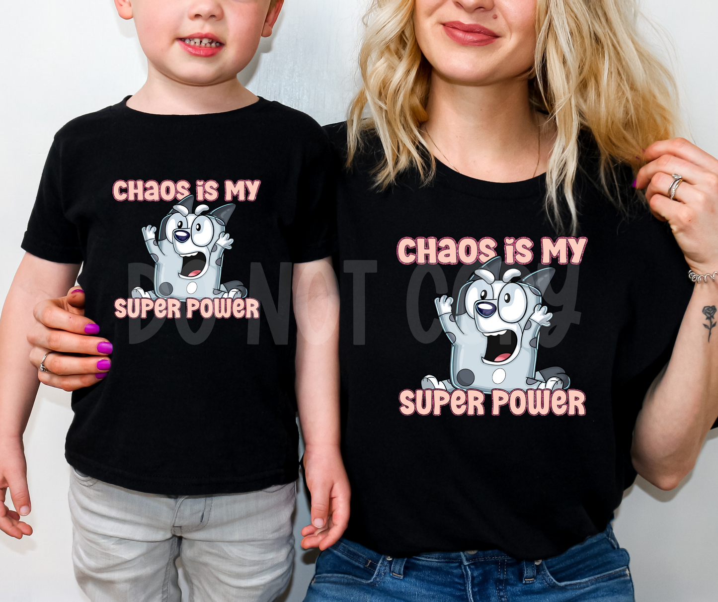 Chaos is super power(dropdown)-DTF&UV