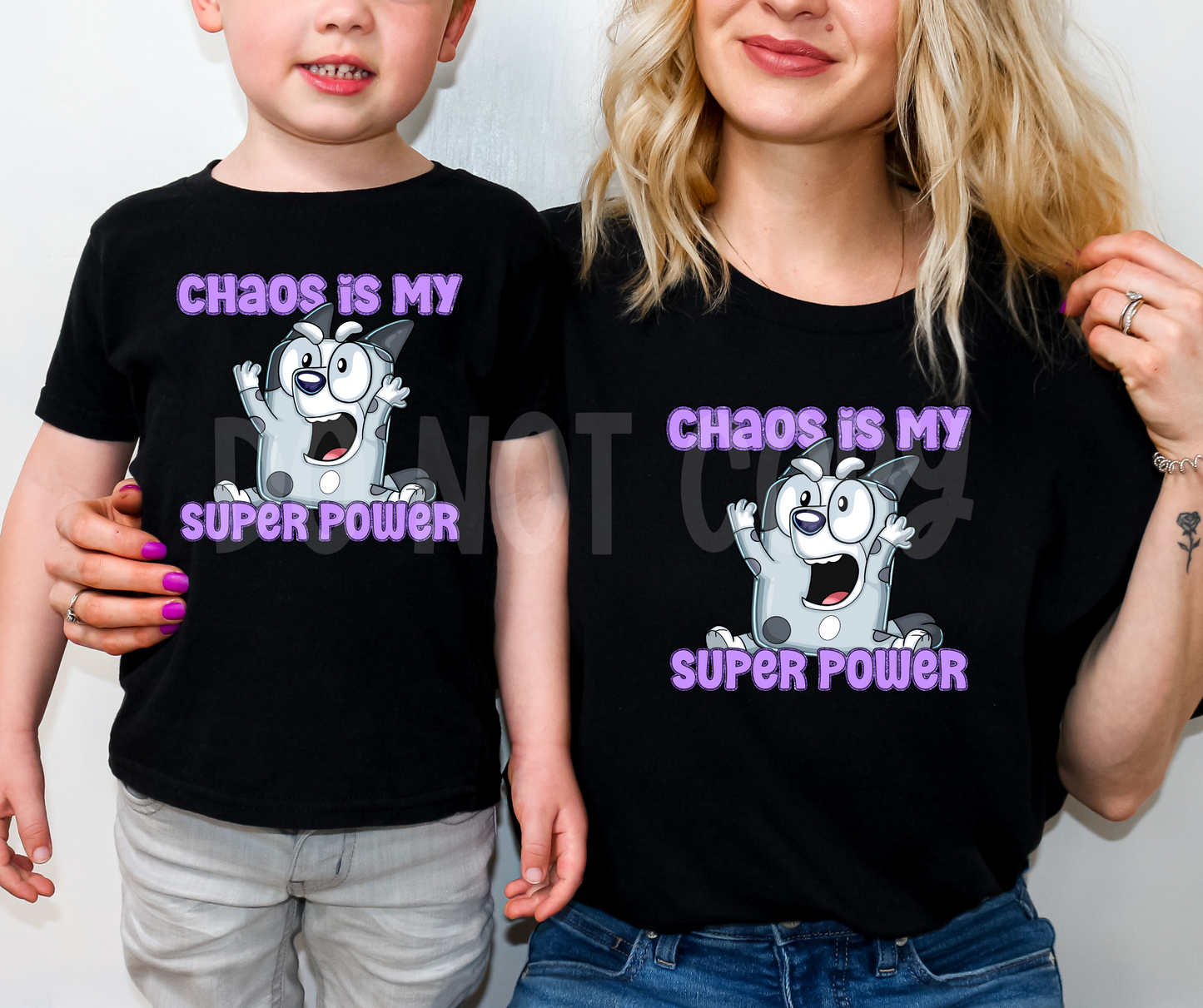 Chaos is super power(dropdown)-DTF&UV