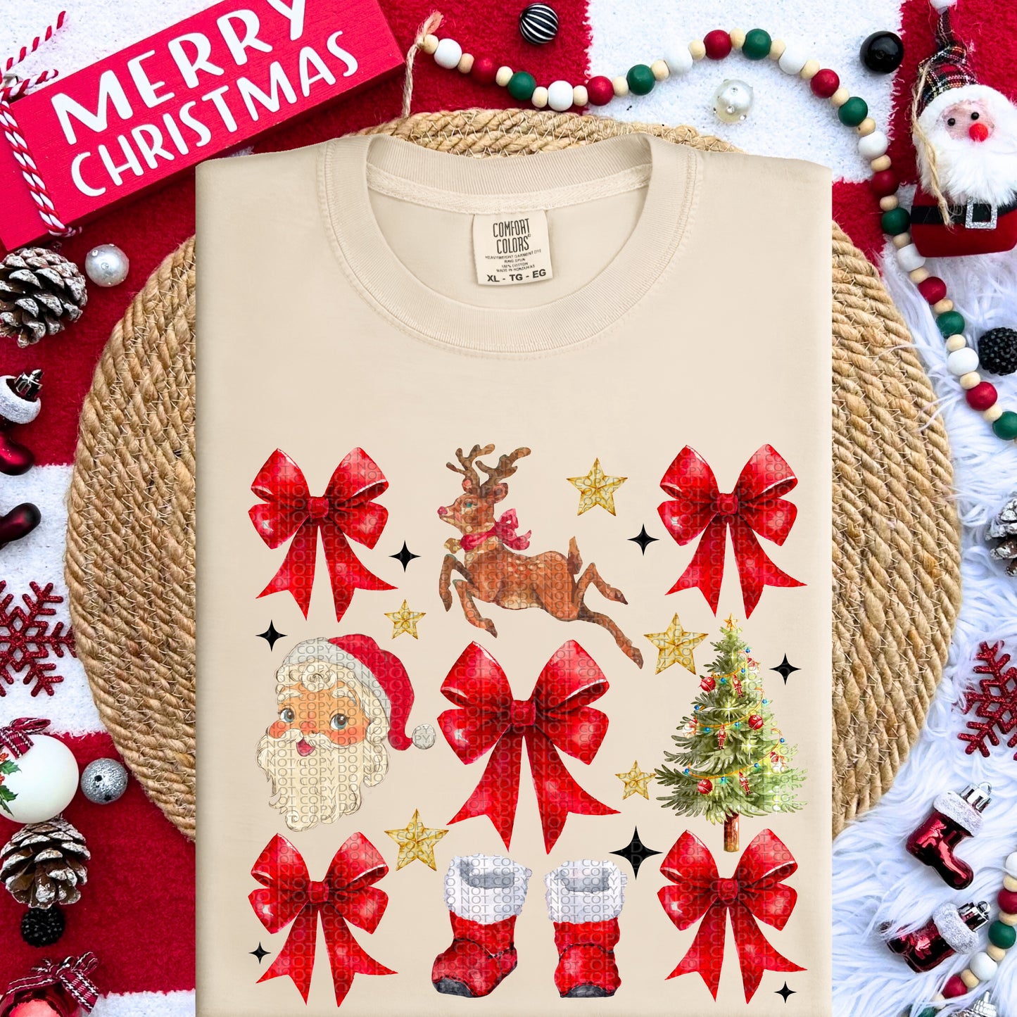 Christmas Coquette Vintage-DTF