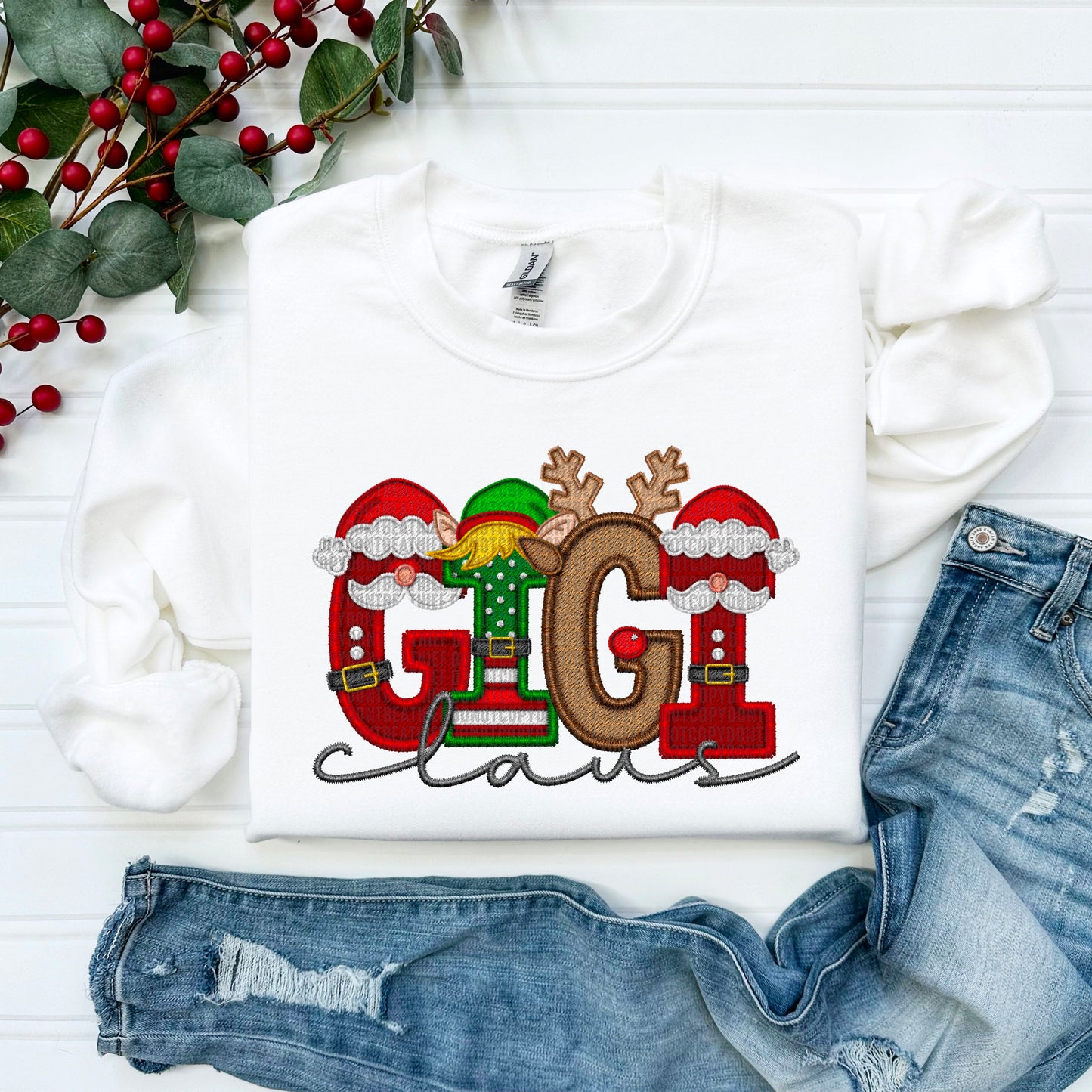 Claus Names (All names in this listing- dropdown)-DTF
