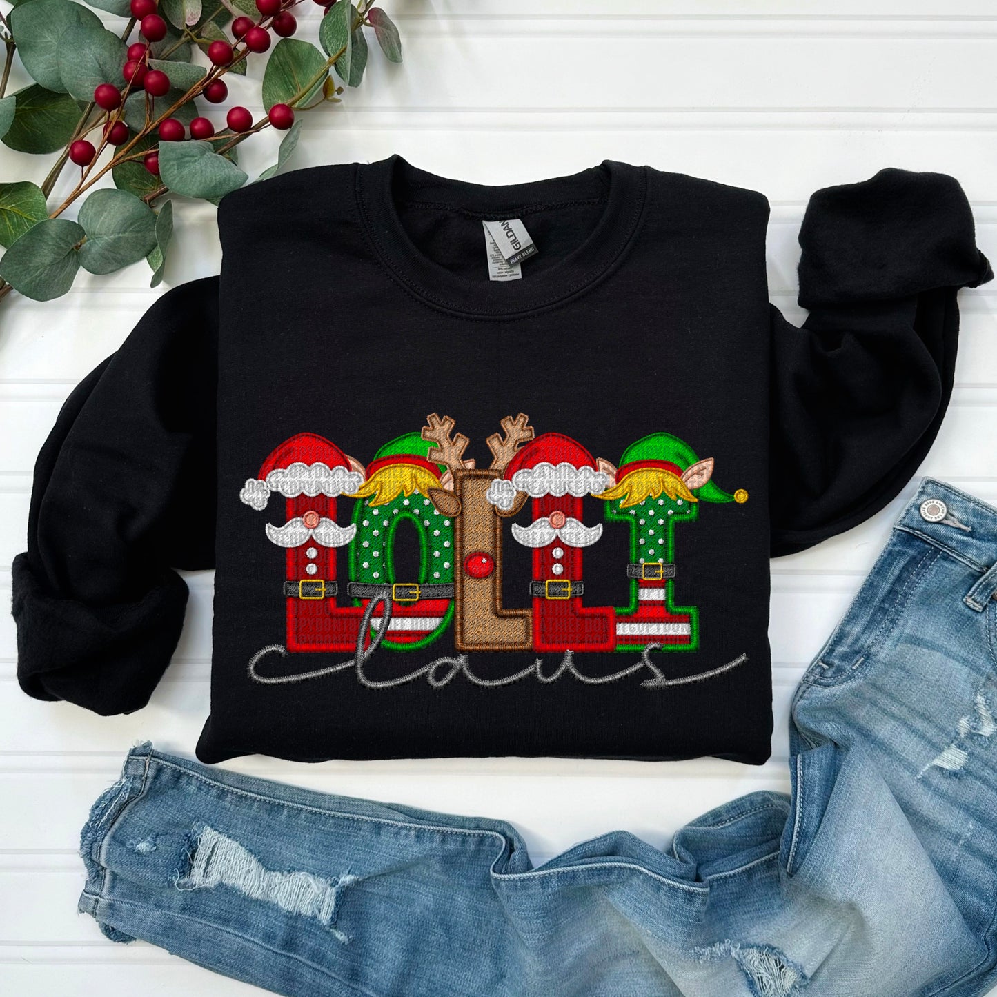 Claus Names (All names in this listing- dropdown)-DTF