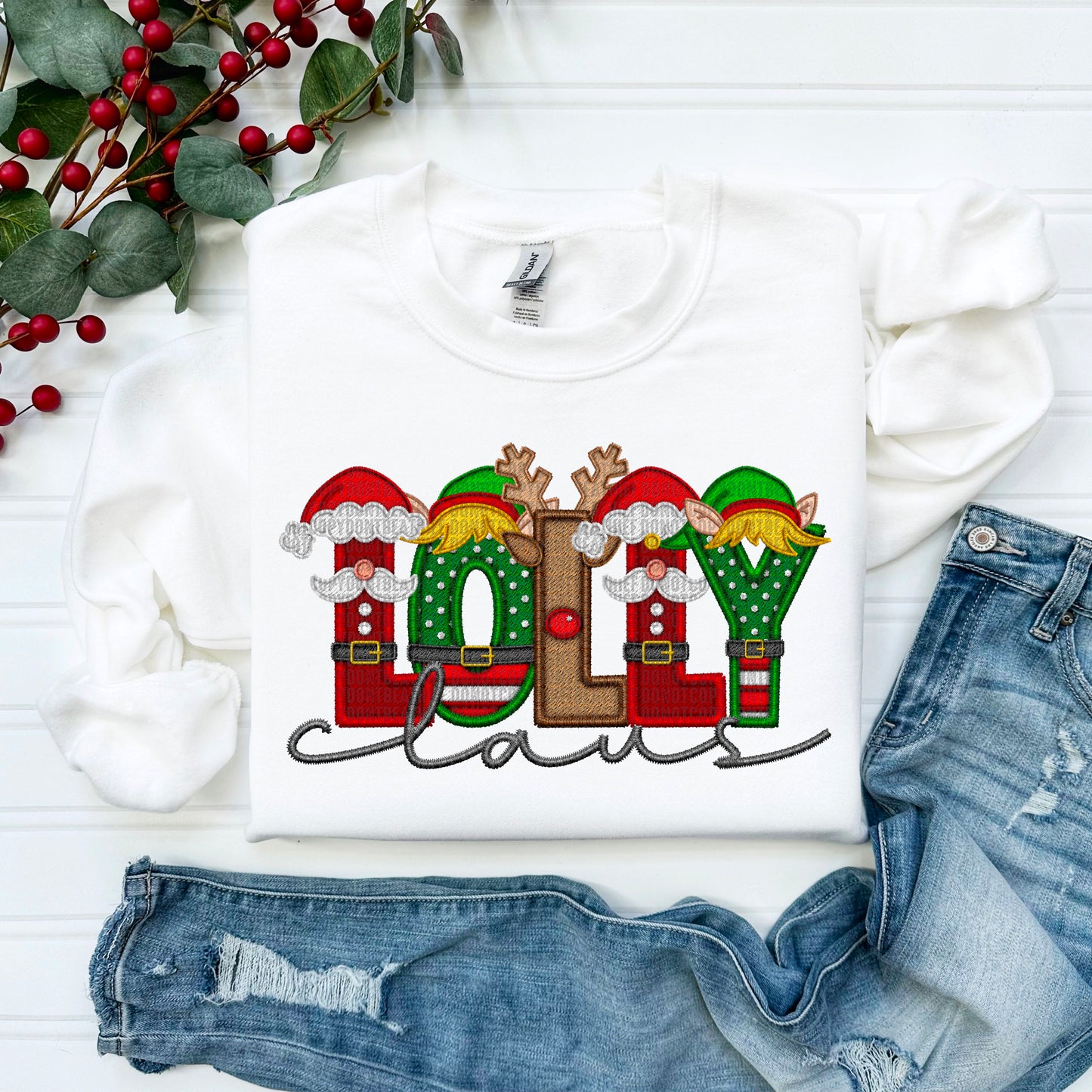 Claus Names (All names in this listing- dropdown)-DTF