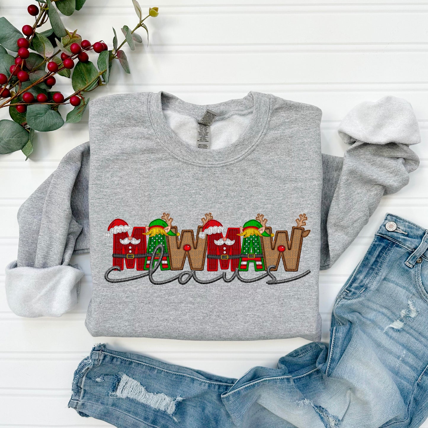 Claus Names (All names in this listing- dropdown)-DTF