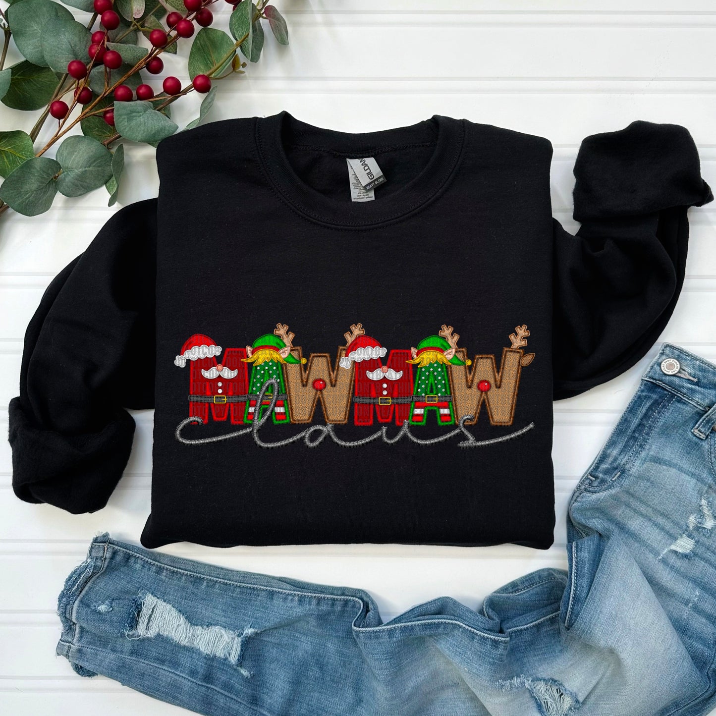 Claus Names (All names in this listing- dropdown)-DTF
