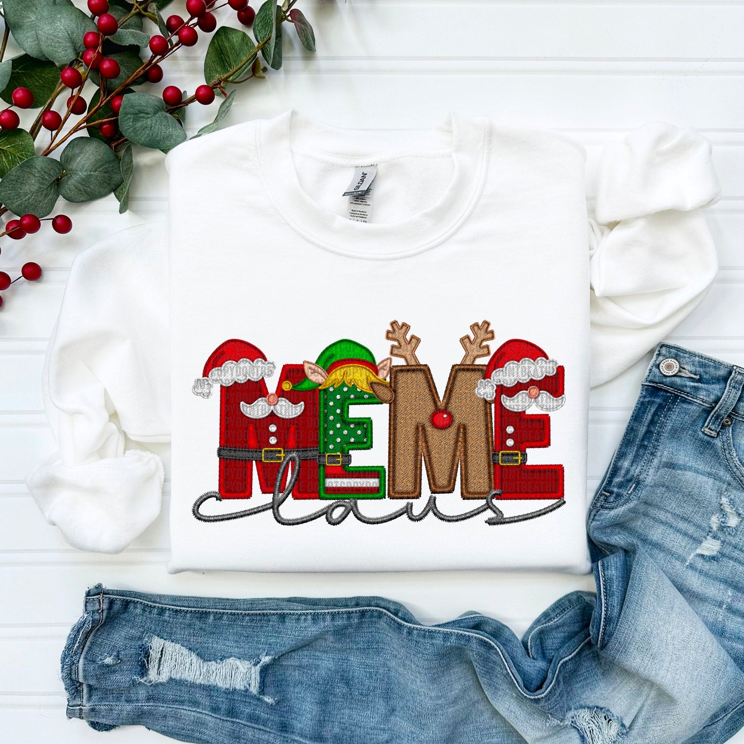 Claus Names (All names in this listing- dropdown)-DTF