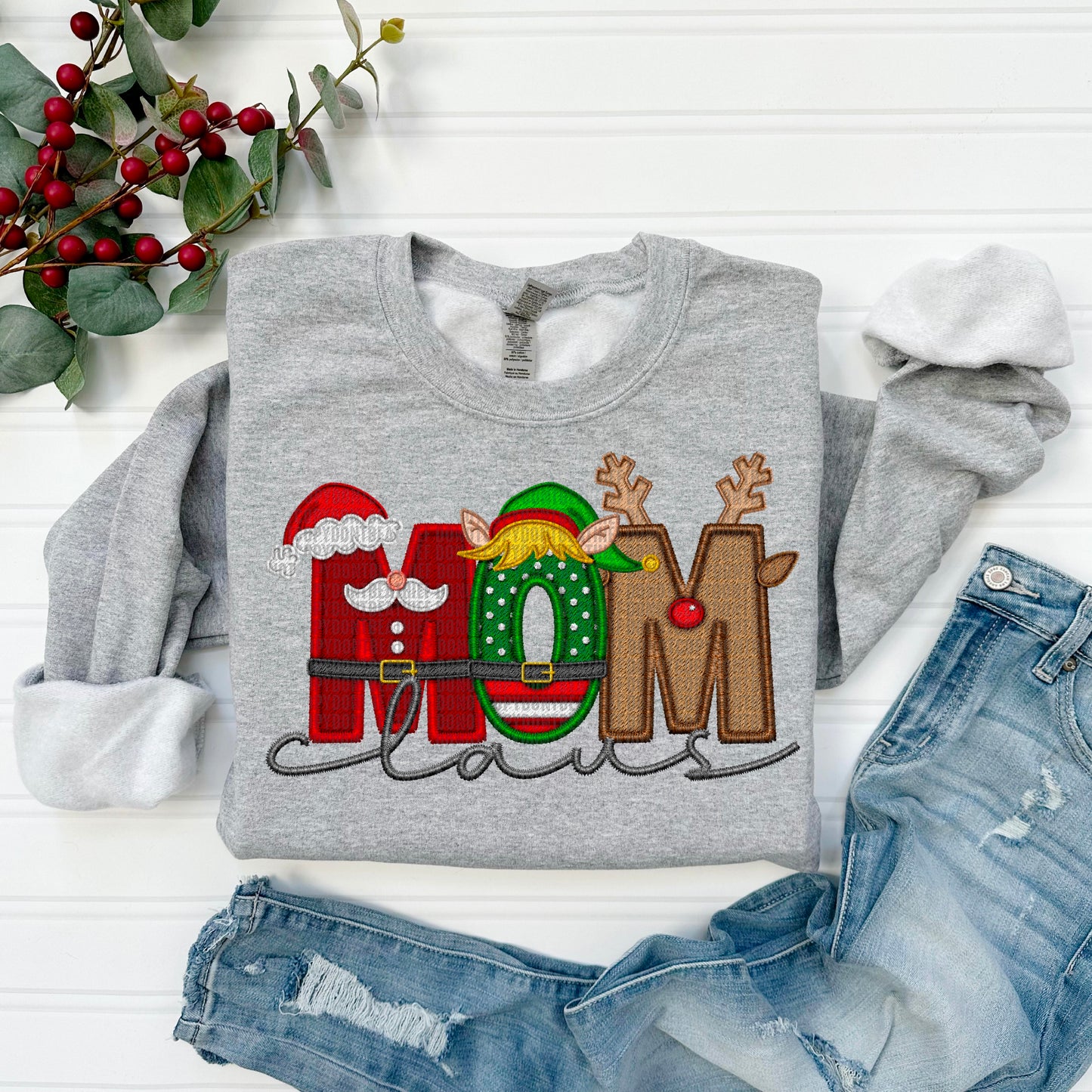 Claus Names (All names in this listing- dropdown)-DTF