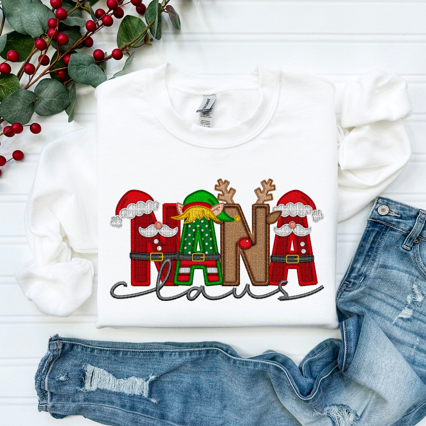 Claus Names (All names in this listing- dropdown)-DTF