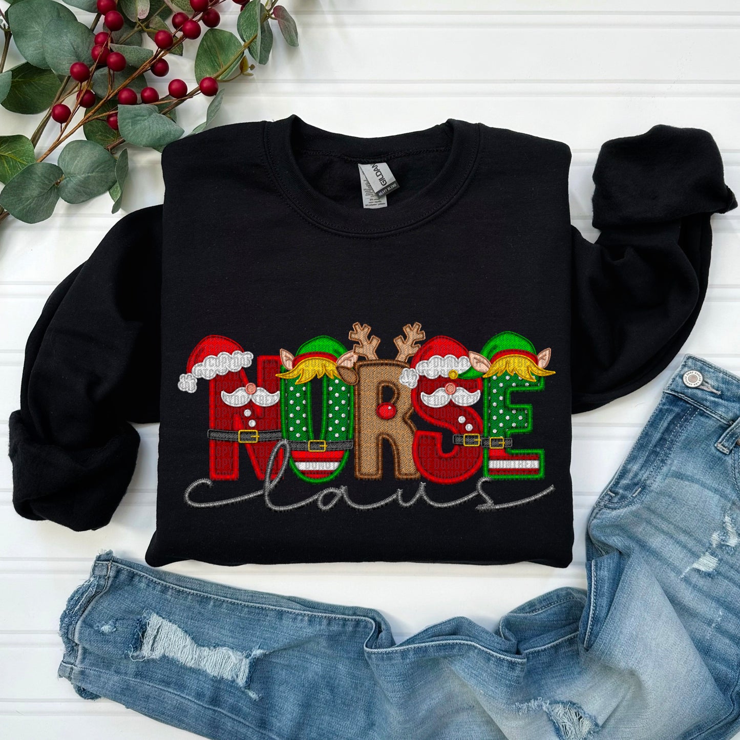 Claus Names (All names in this listing- dropdown)-DTF