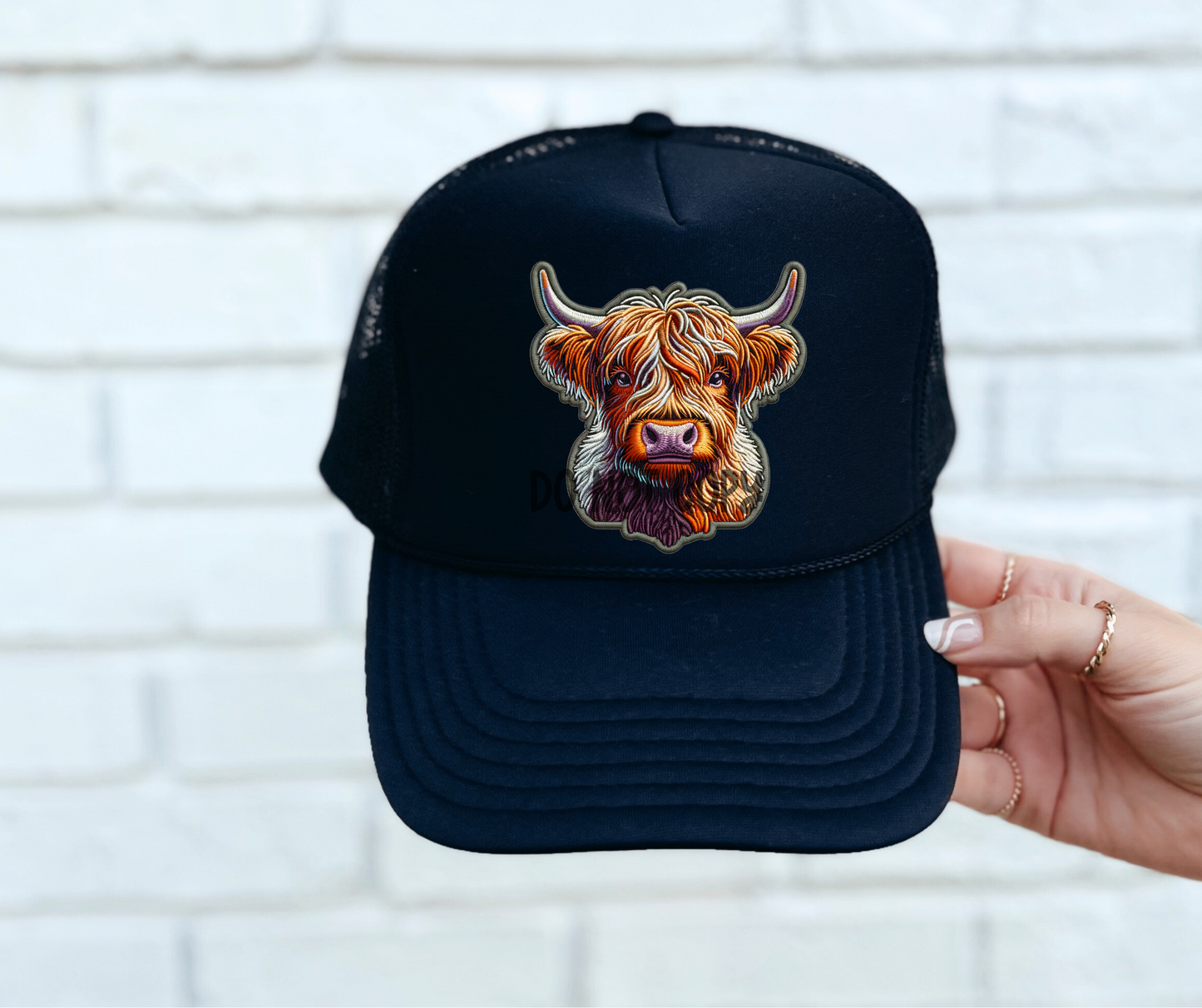 Cow1 Hat patch-DTF
