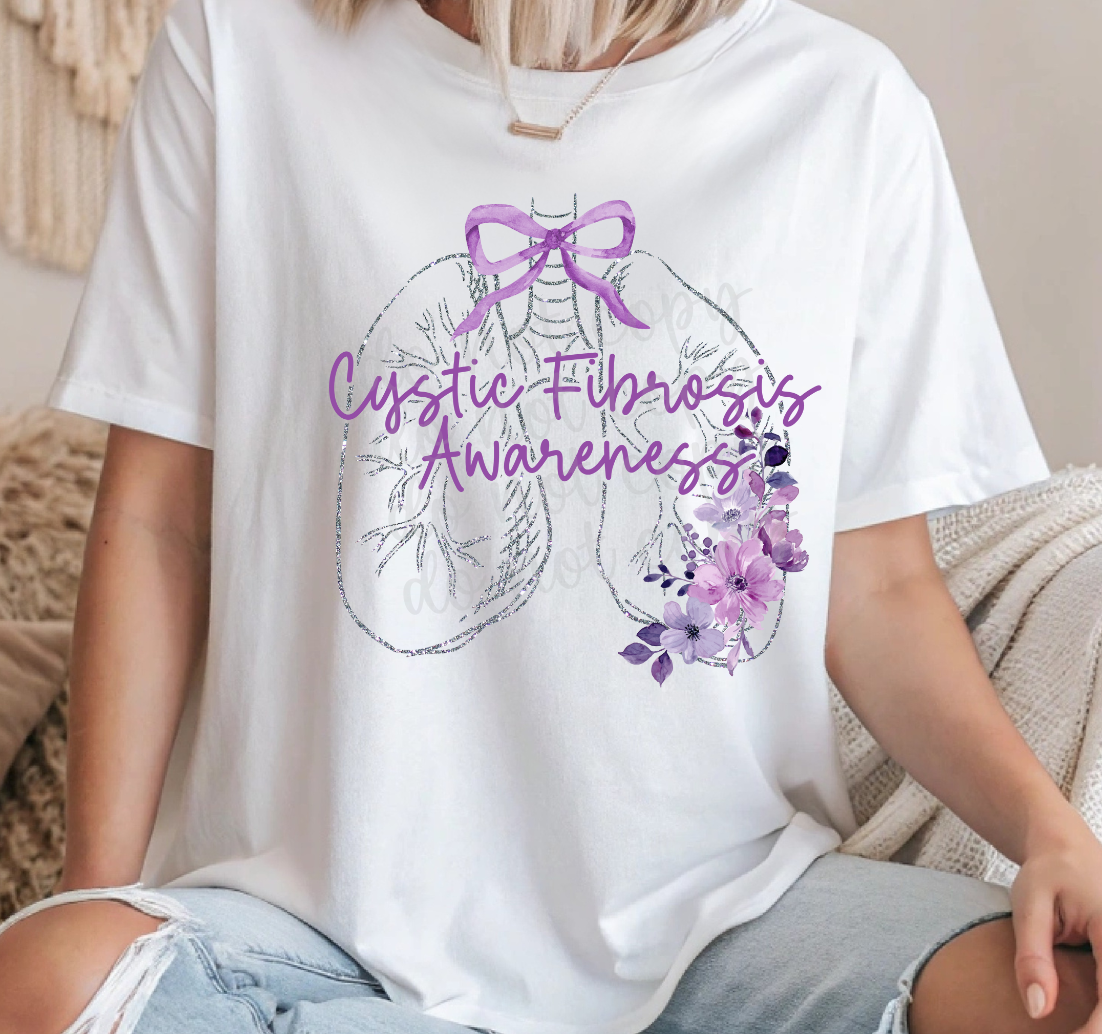 Cystic Fibrosis Awareness -DTF&UV