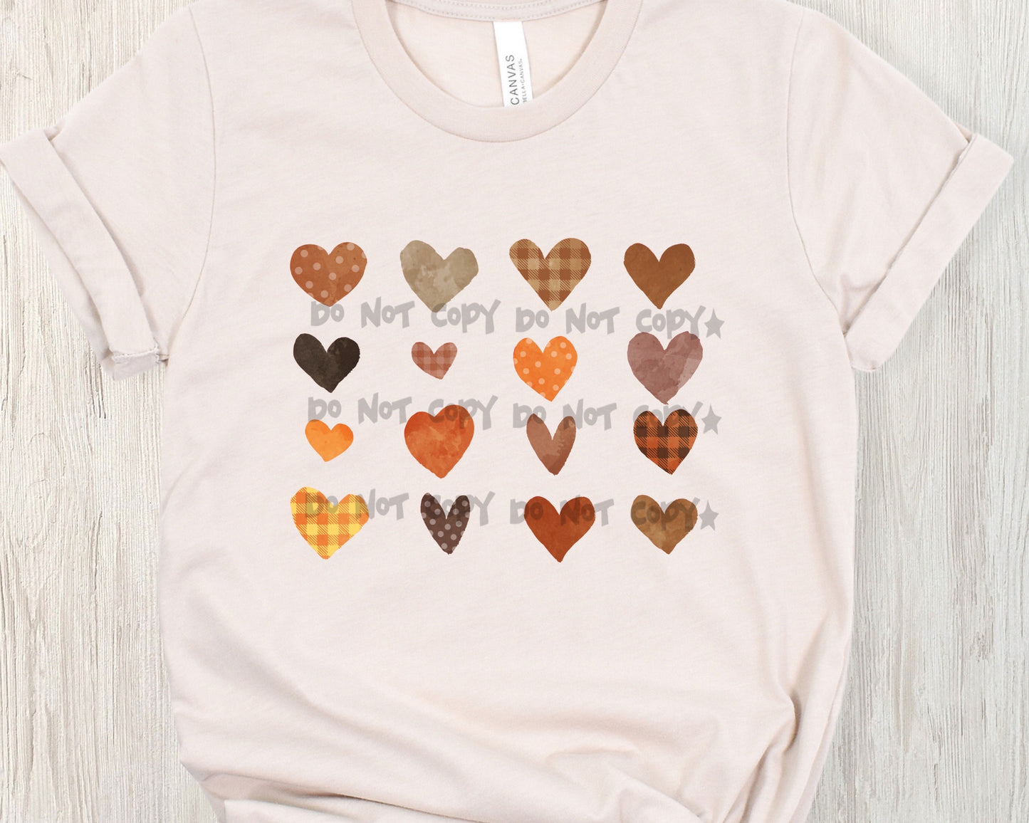 Fall hearts -DTF