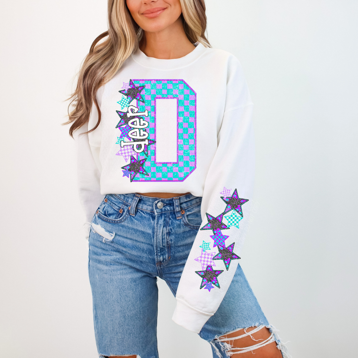 Varsity Stars Mascots FRONT ONLY (dropdown)- DTF&UV