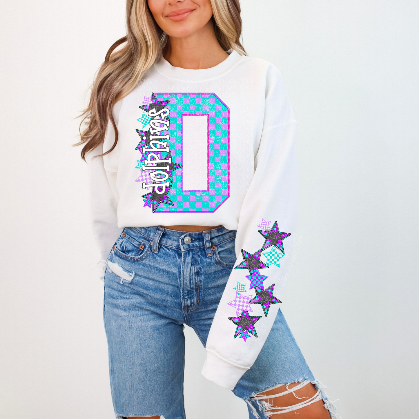 Varsity Stars Mascots FRONT ONLY (dropdown)- DTF&UV