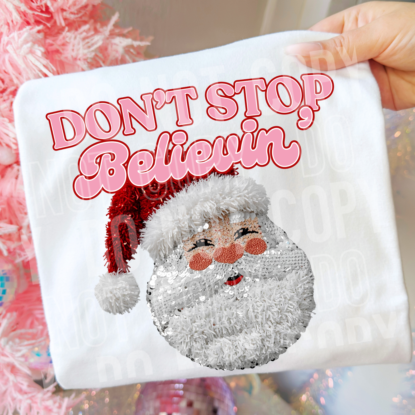 Don't stop Believin-DTF&UV