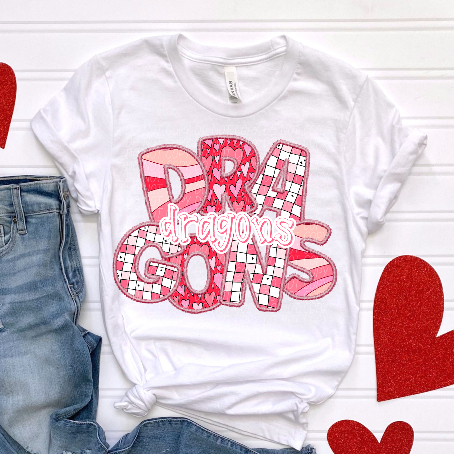 VDay Valentines Mascots (All Mascots are in this listing/dropdown)-DTF