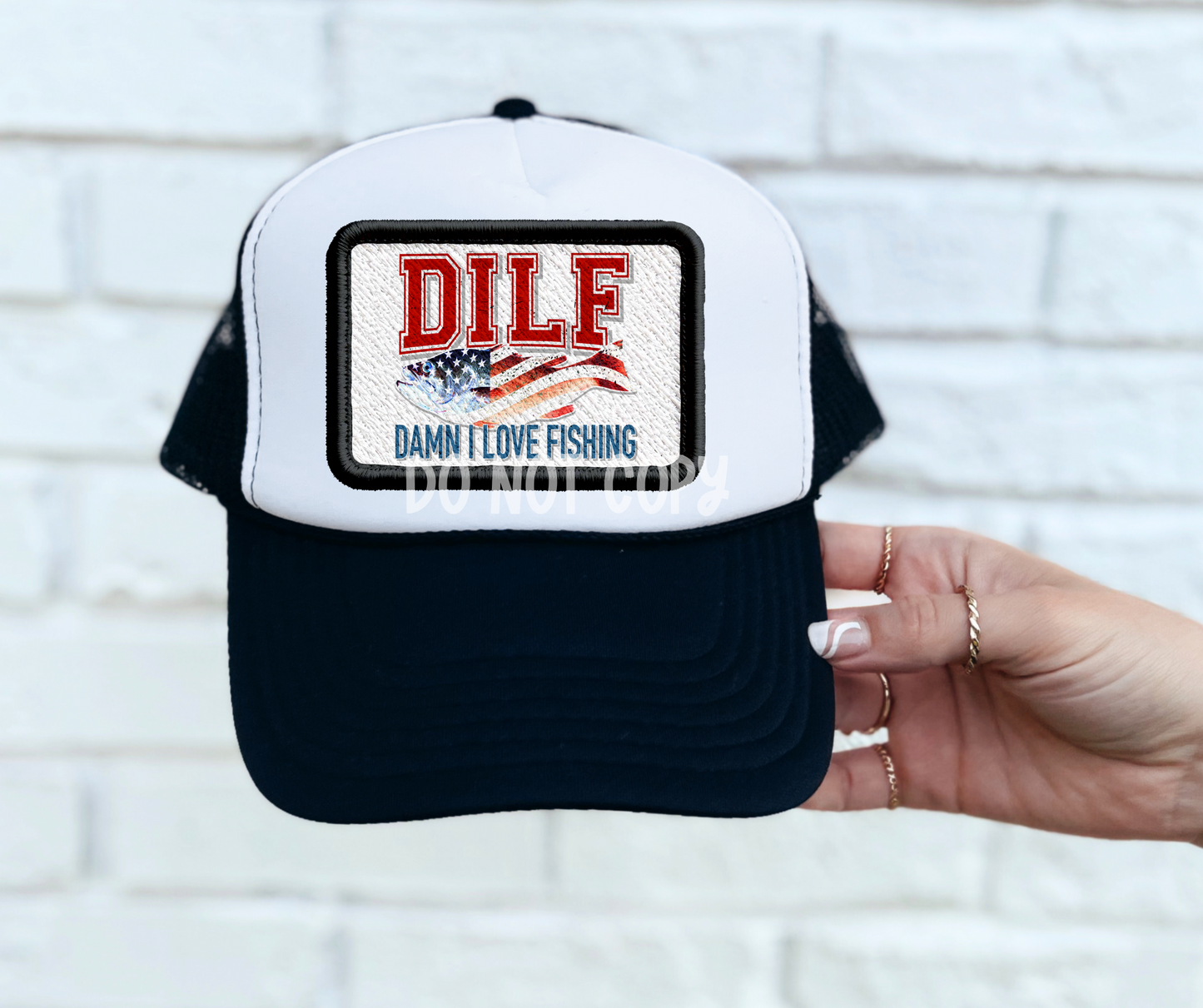 Dilf_wHITE_Hat_Patch-DTF