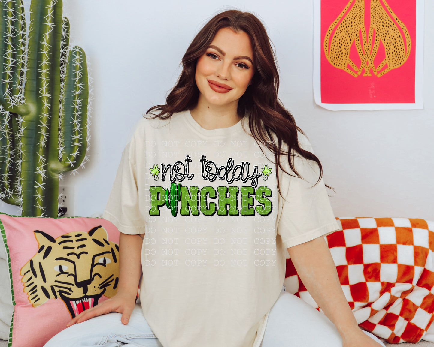 Not Today Pinches Cactus - DTF