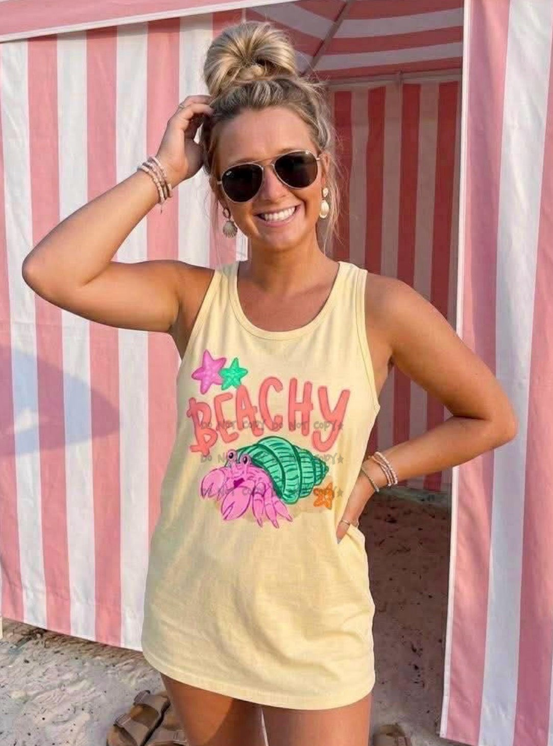 Beachy Crab- DTF&UV