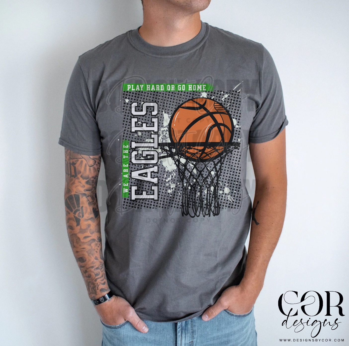 Basketball Mascots(DROPDOWN- ALL IN THIS LISTING)-DTF