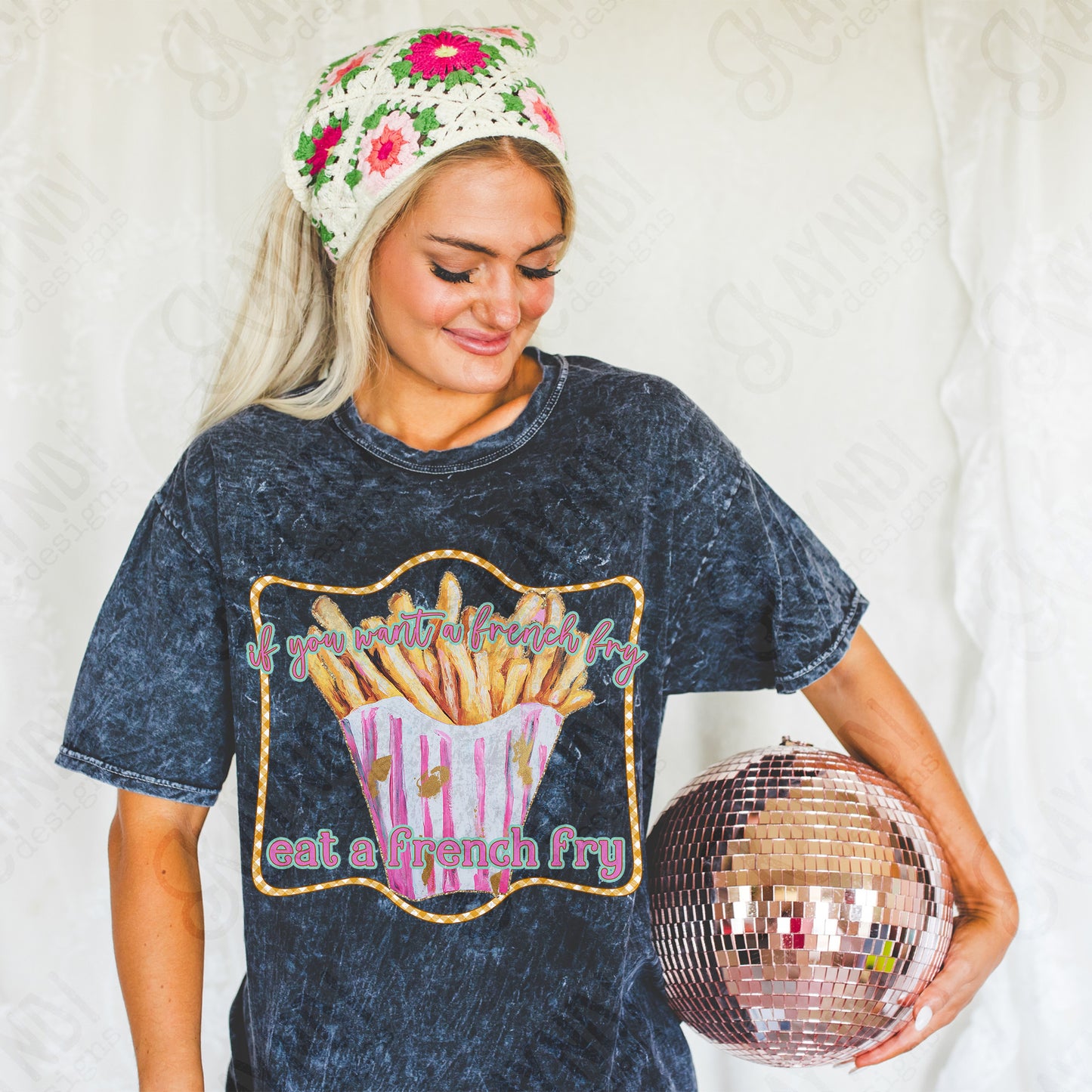 Eat a french fry-DTF&UV