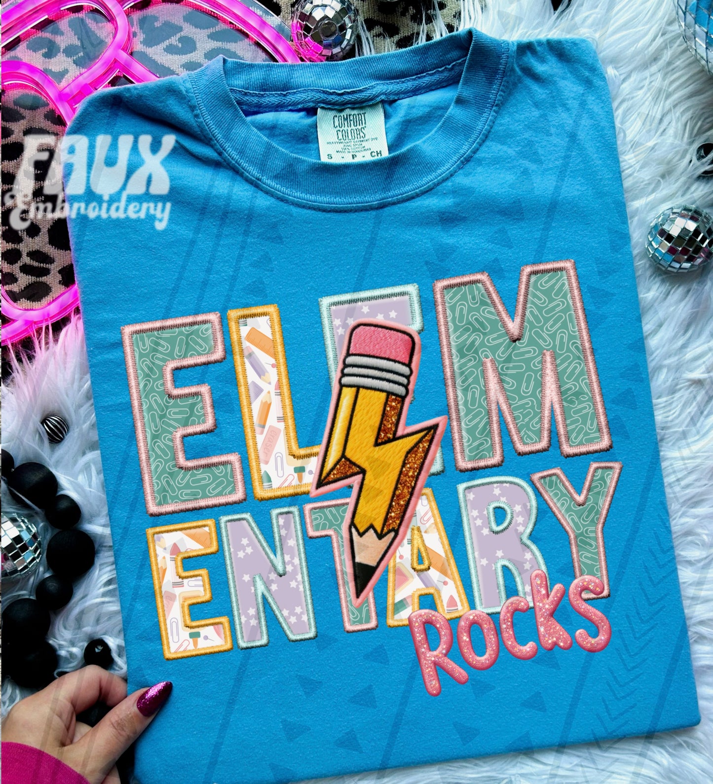 Elementary Rocks (pink)-Dtf