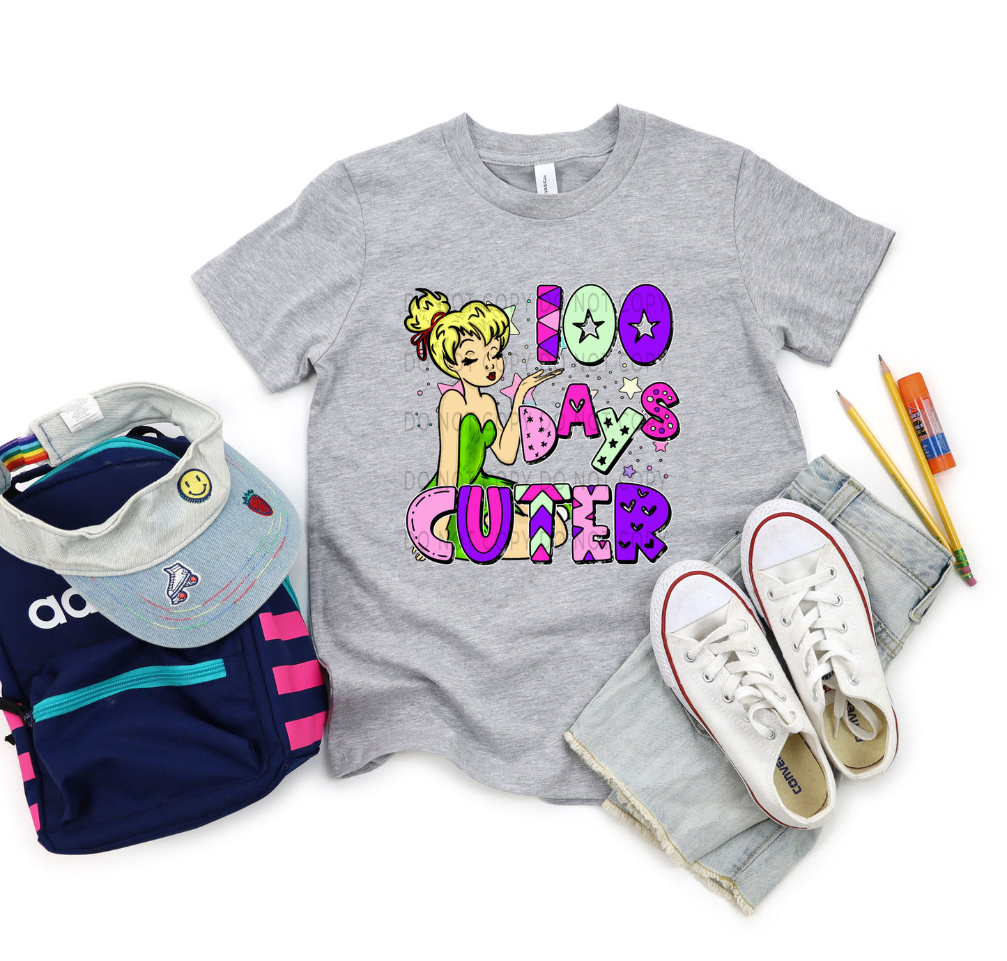 100 Days Cuter - DTF