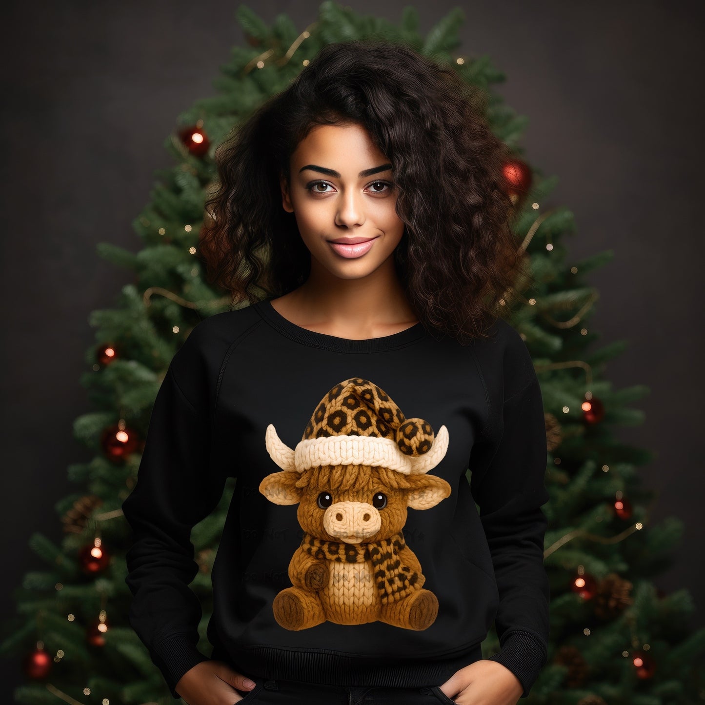 Leopard toboggan highland-DTF&UV