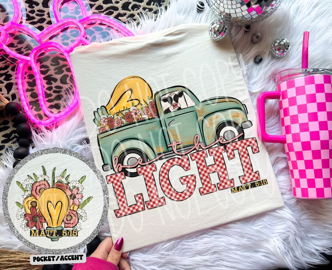 Be the light (BACK)-DTF