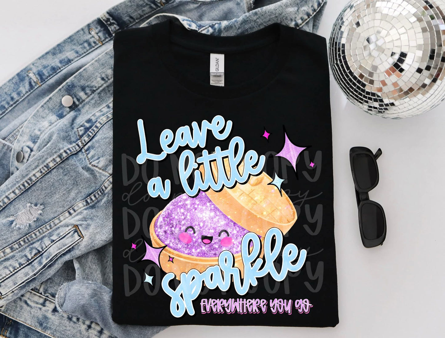 Leave A Little Sparkle Freebie -DTF&UV