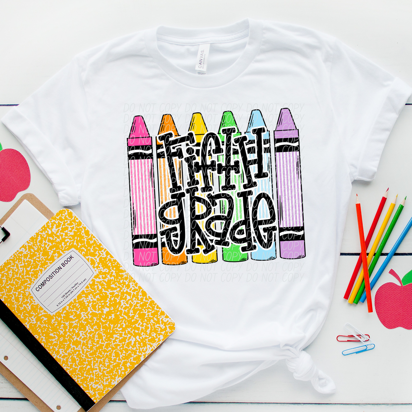 Crayon Back to school (dropdown)-DTF&UV