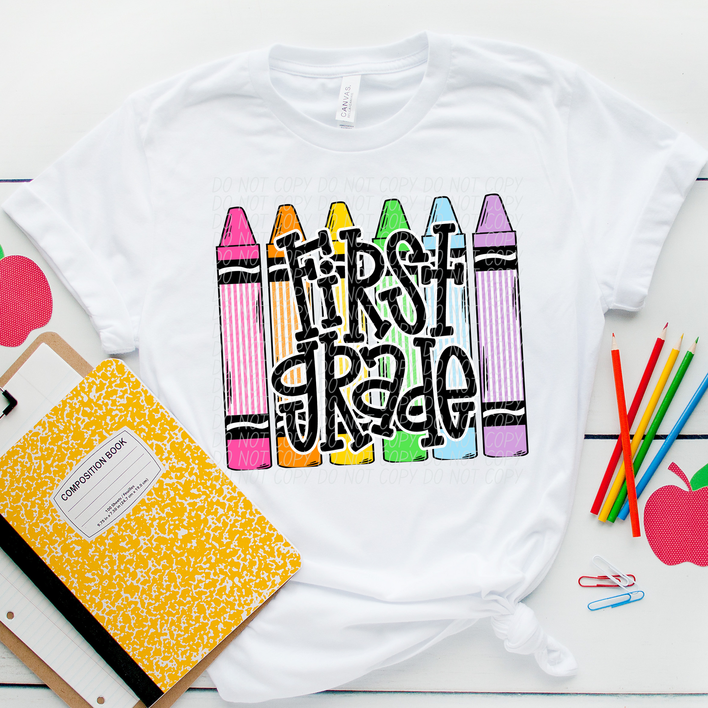 Crayon Back to school (dropdown)-DTF&UV