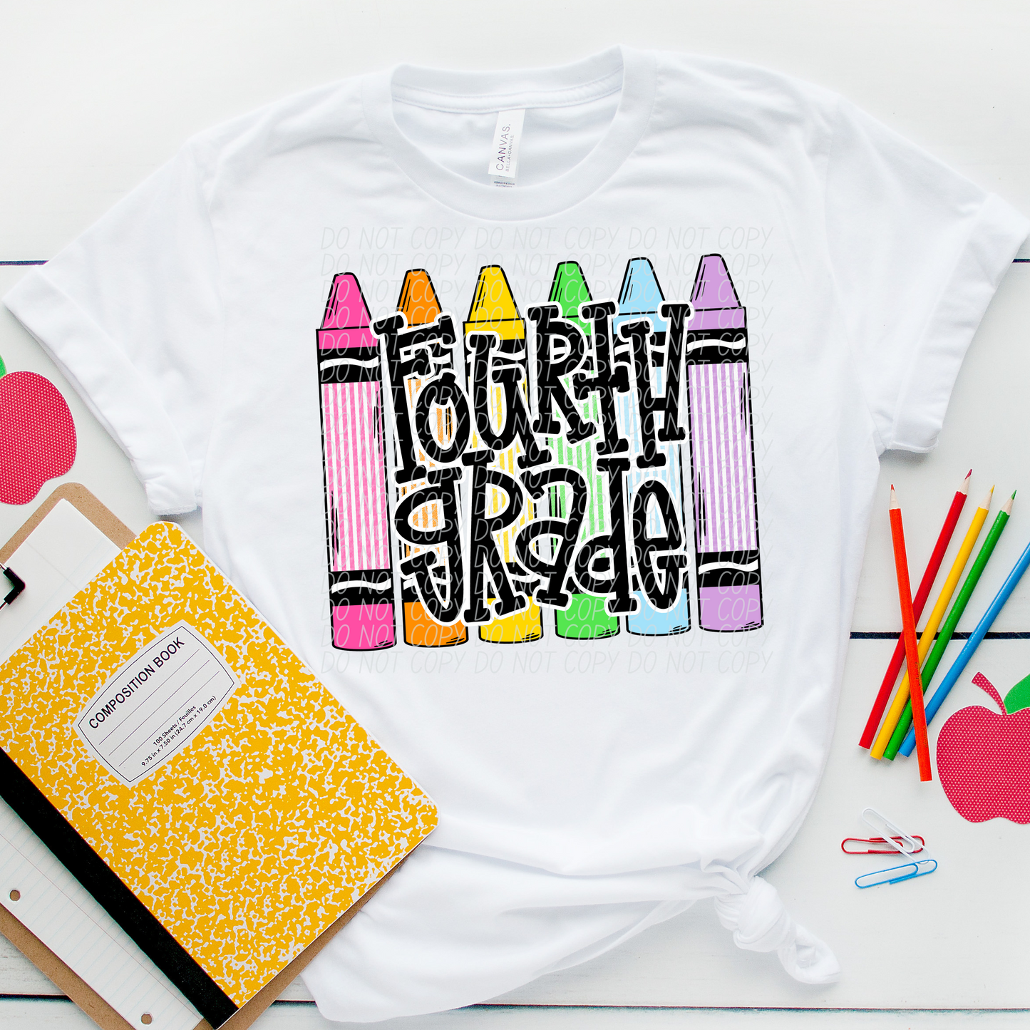 Crayon Back to school (dropdown)-DTF&UV