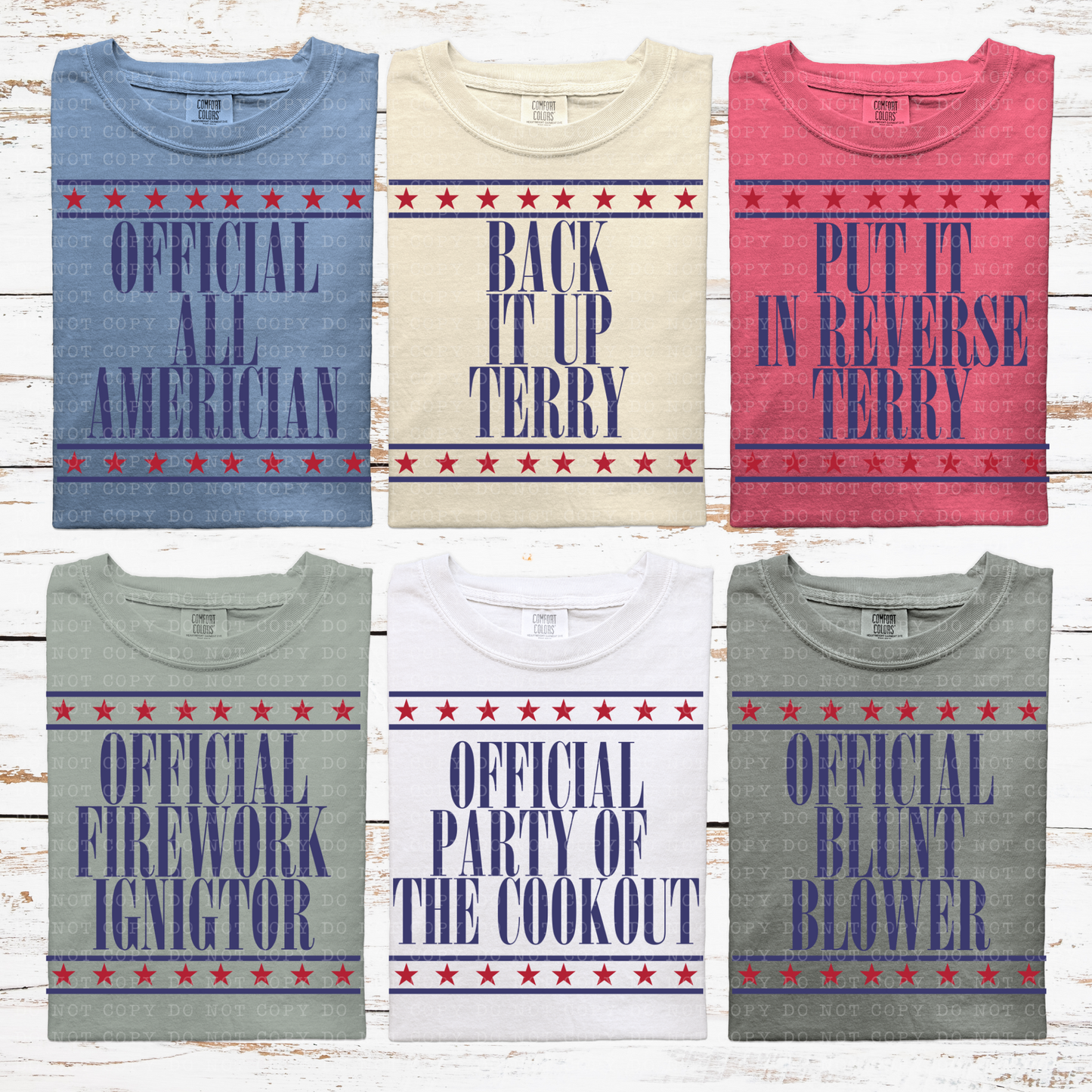 Fourth of July Sayings(all in dropdown)-DTF