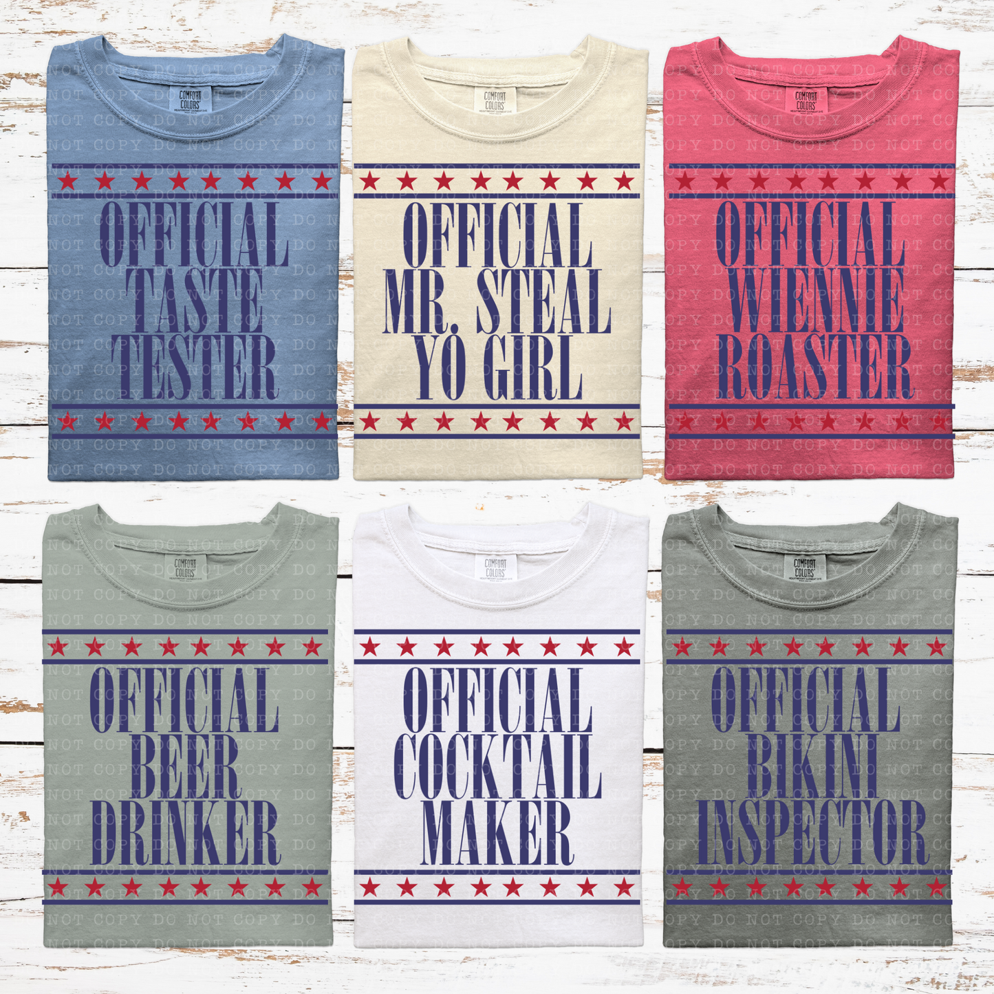 Fourth of July Sayings(all in dropdown)-DTF