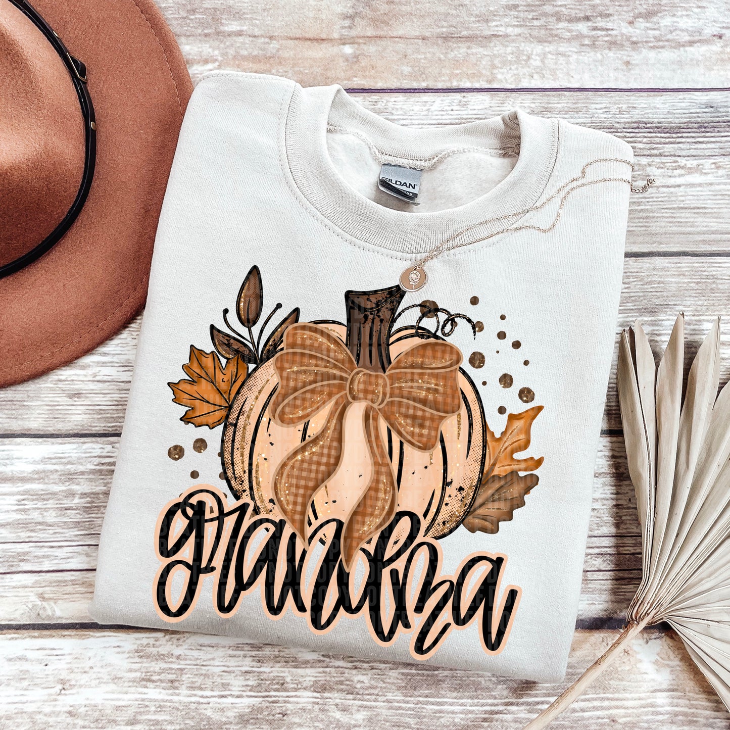 Fall Glitter Pumpkin (dropdown)-DTF&UV