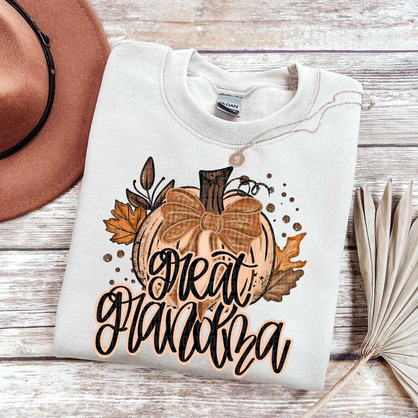 Fall Glitter Pumpkin (dropdown)-DTF&UV