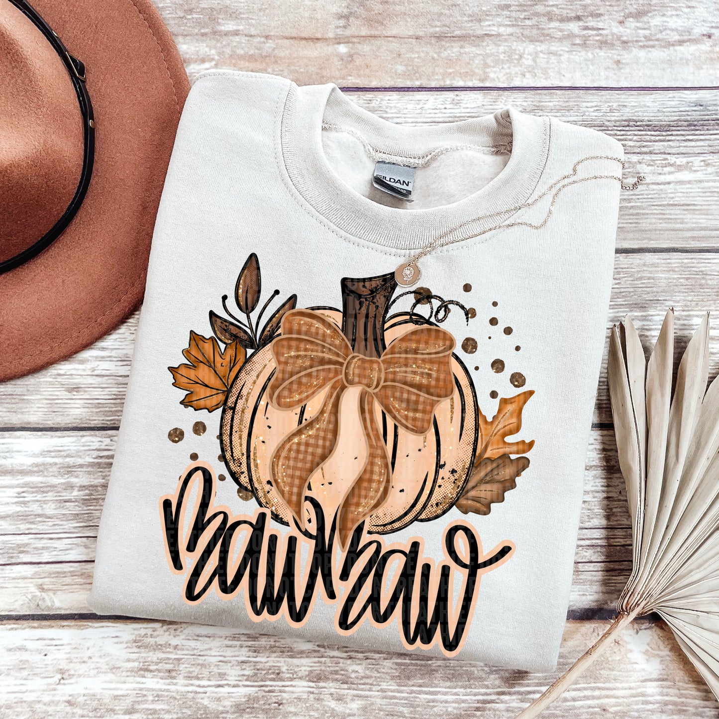 Fall Glitter Pumpkin (dropdown)-DTF&UV