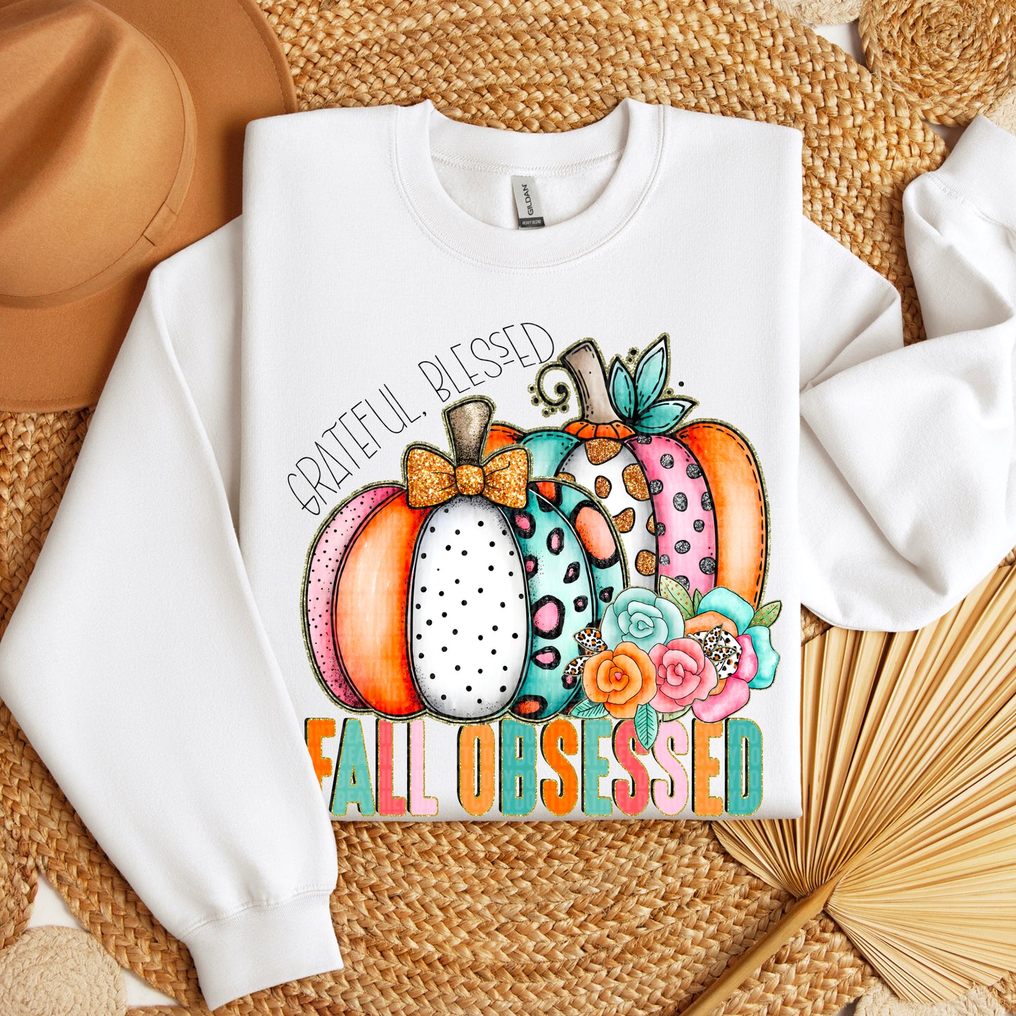 Fall Obsessed colorful-DTF&UV
