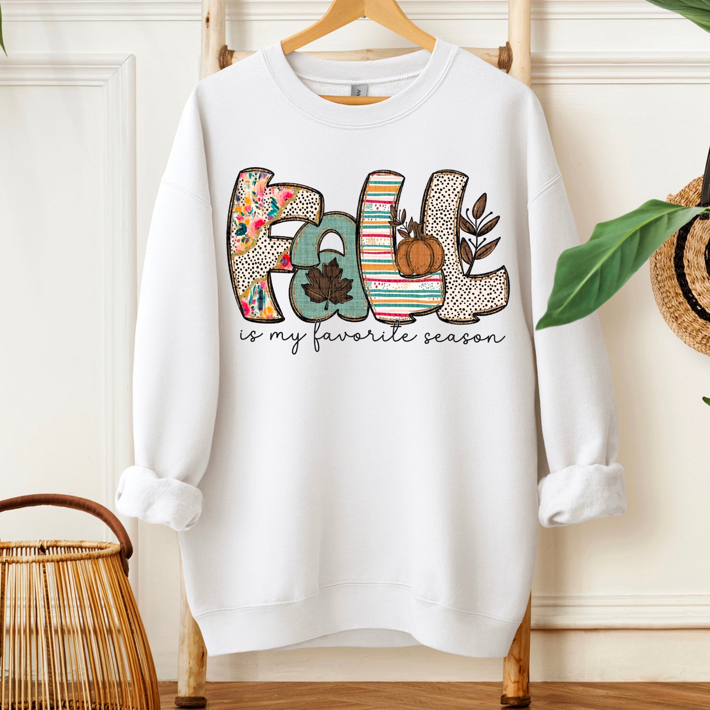 Fall is my favorite season faux glitter-DTF&UV
