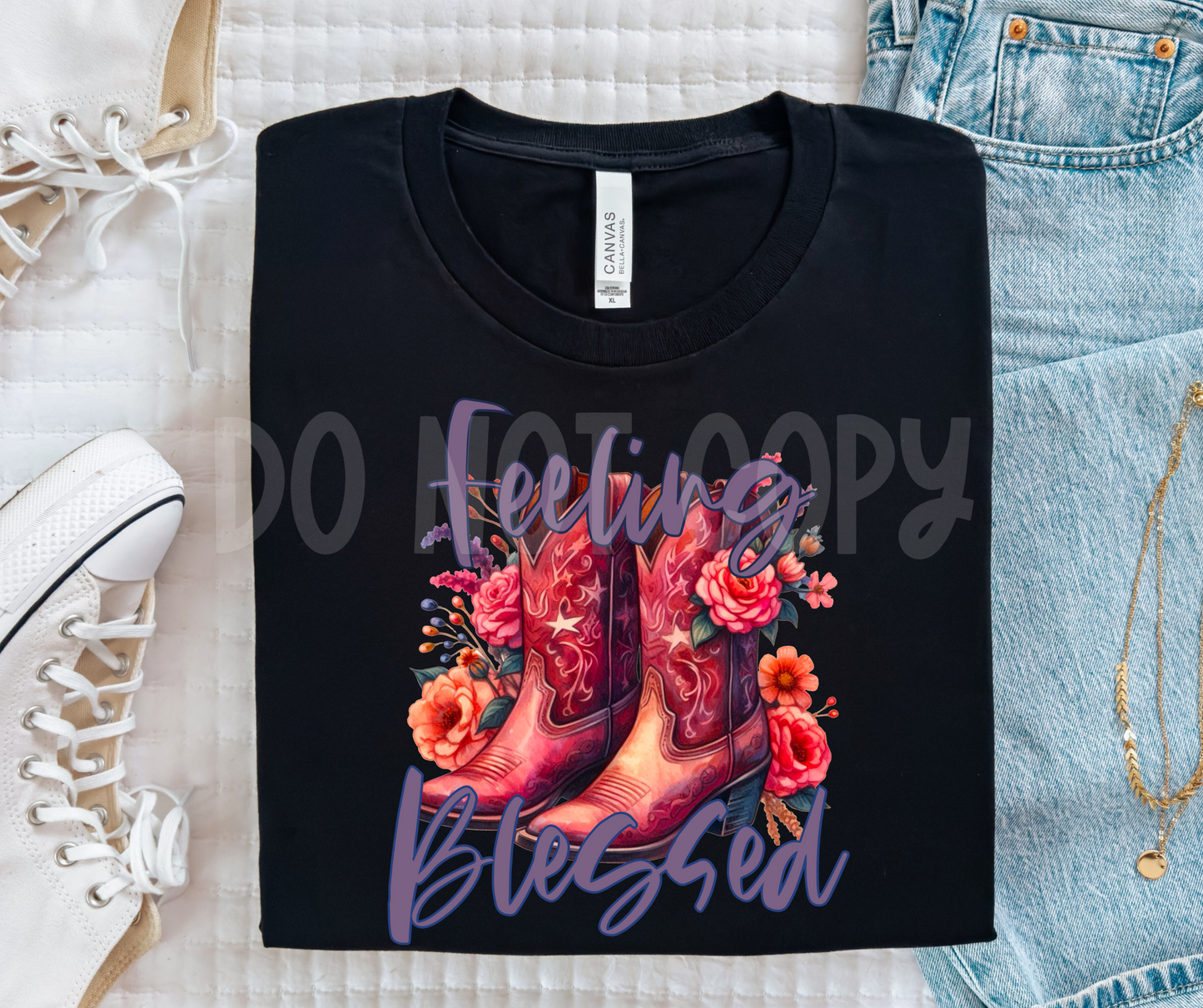 Felling blessed-DTF&UV