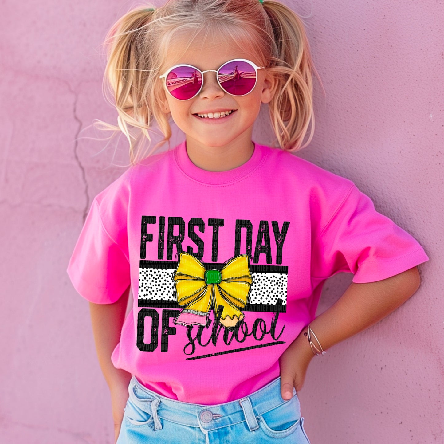 First day of school-DTF&UV