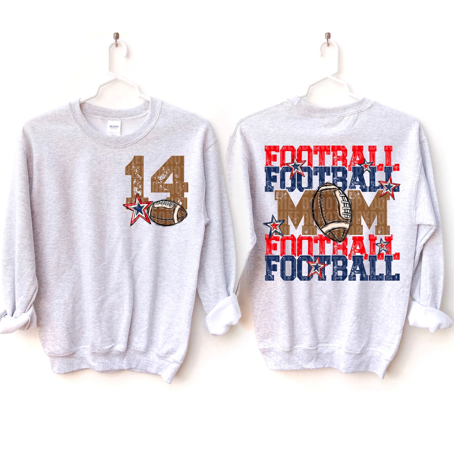 Football Mom-DTF&UV (Includes front and back)( Dropdown) - DTF&UV